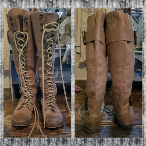 💣SOLD💥🌈 Jeffrey Campbell FP High Plains boots - Picture 5 of 8